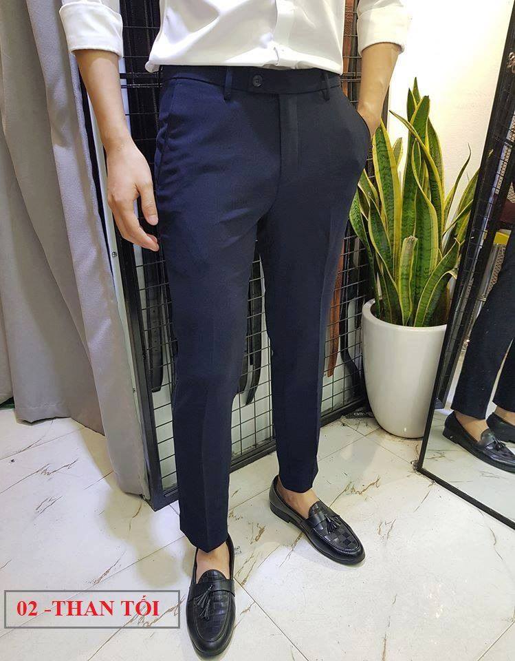 Quần Tây Nam Xanh Đen Form Body