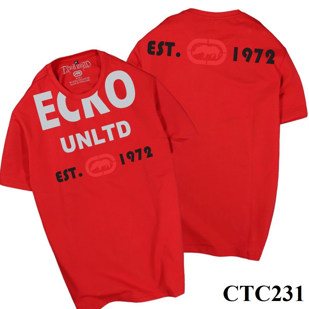 Áo Thun Nam Tay Ngắn Ecko Đỏ EST 1972 - CT231