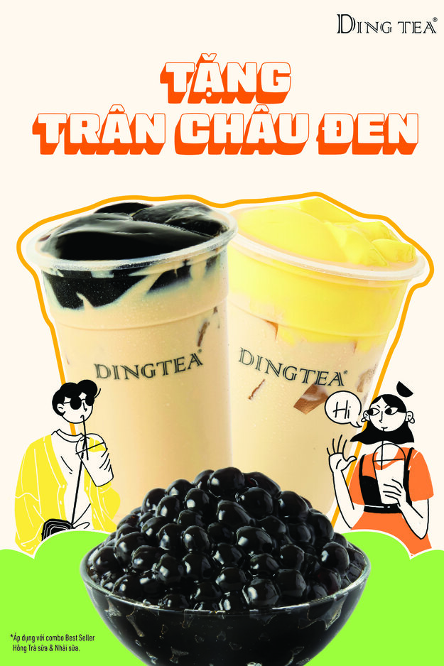 Ding Tea Tặng Chân Trâu Đen