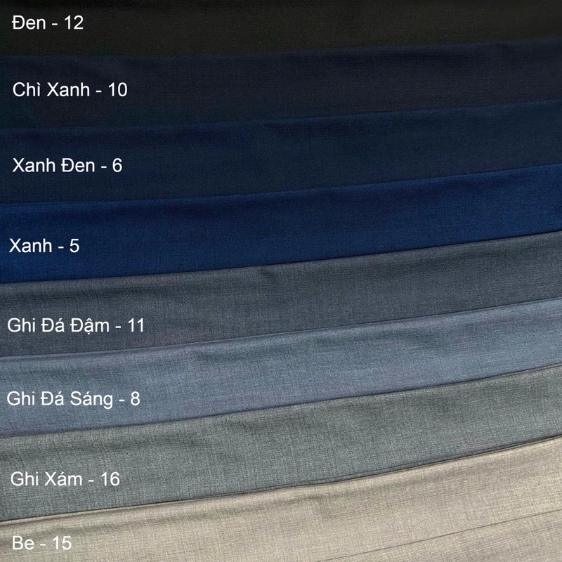 VP001 - Quần tây nam công sở form slim fit nhiều màu