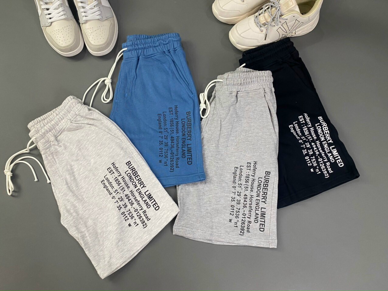 Quần Short Thun Họa Tiết Chữ