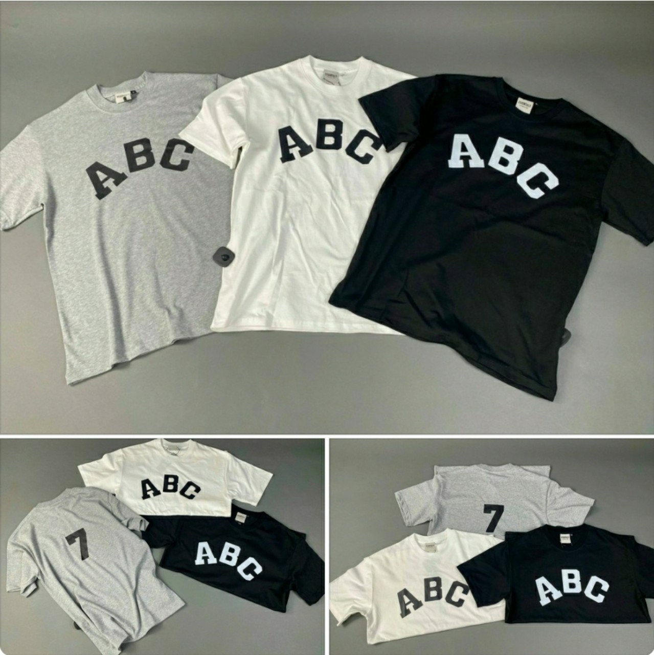 Áo Thun Cổ Tròn Basic ABC