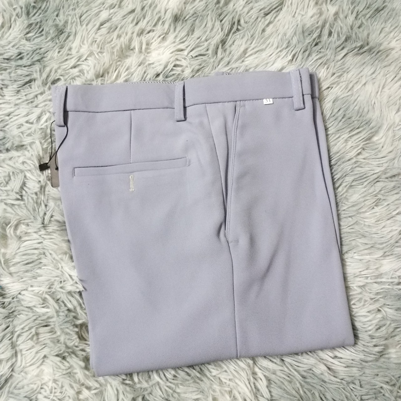 Quần tây âu màu ghi sáng