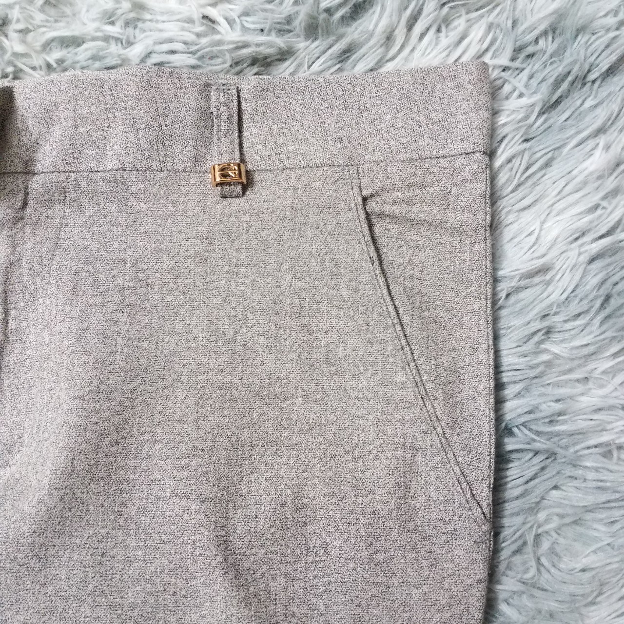Quần Tây Xám Thời Trang