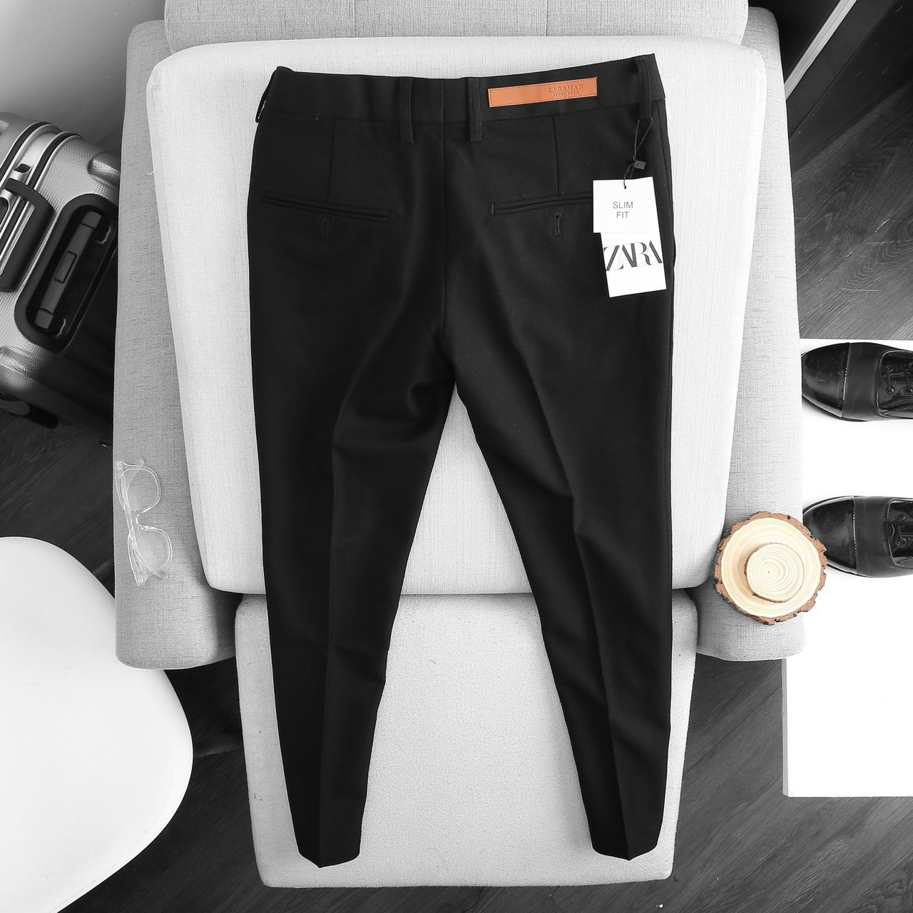 Quần Tây Đen Cao Cấp TROUSER MEN ZARA