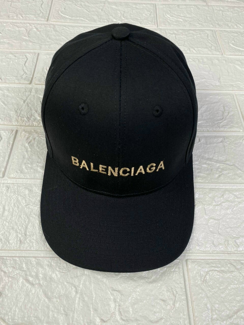 Mũ Lưỡi Trai Đen BALENCIAGA