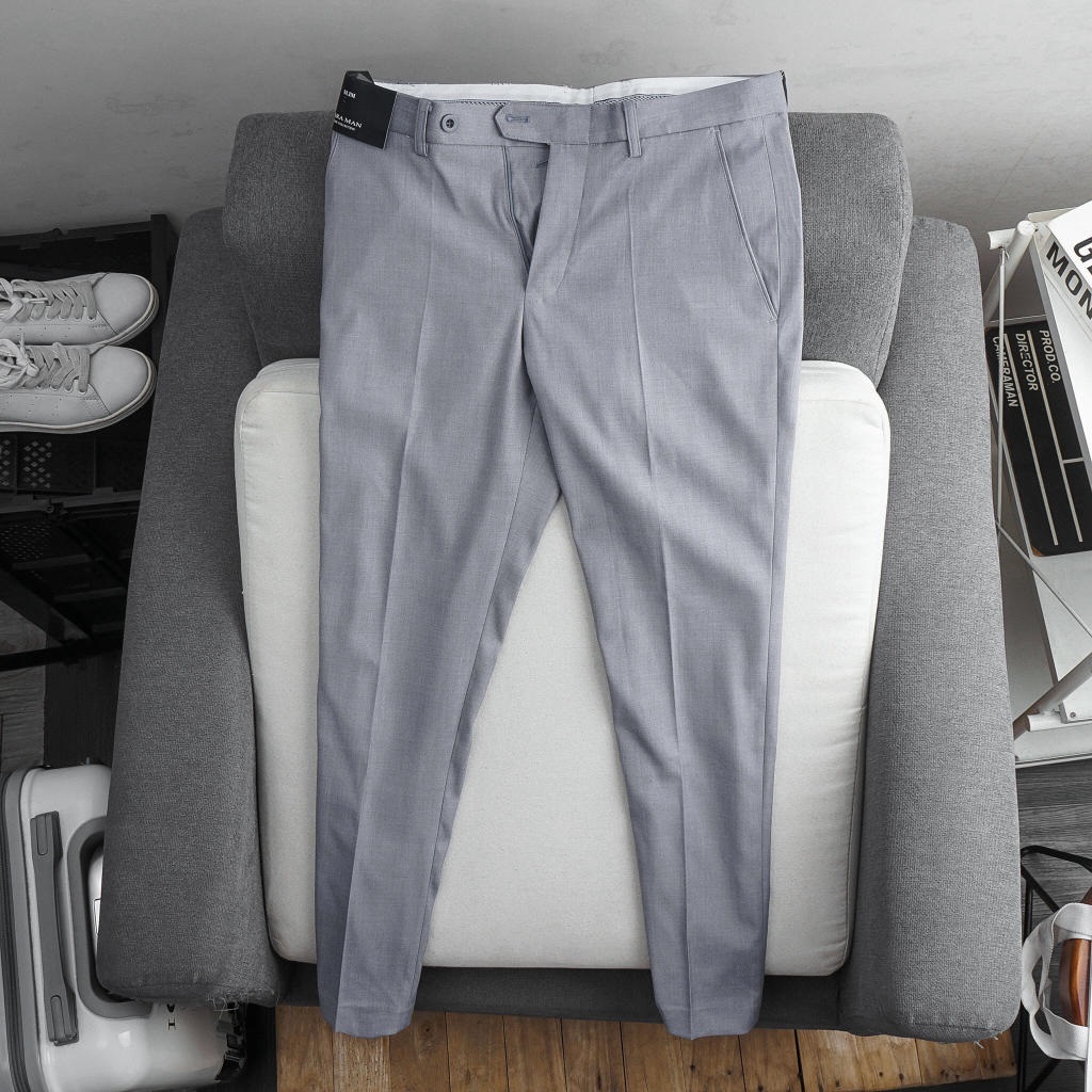 Quần Tây Xám Trắng Cao Cấp TROUSER MEN ZARA