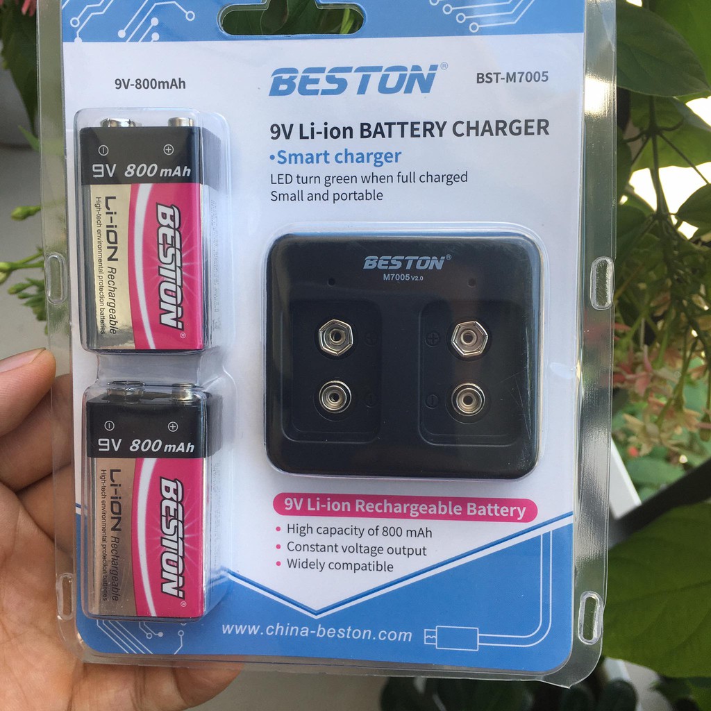 Beston Bộ sạc M7005H +9V*2