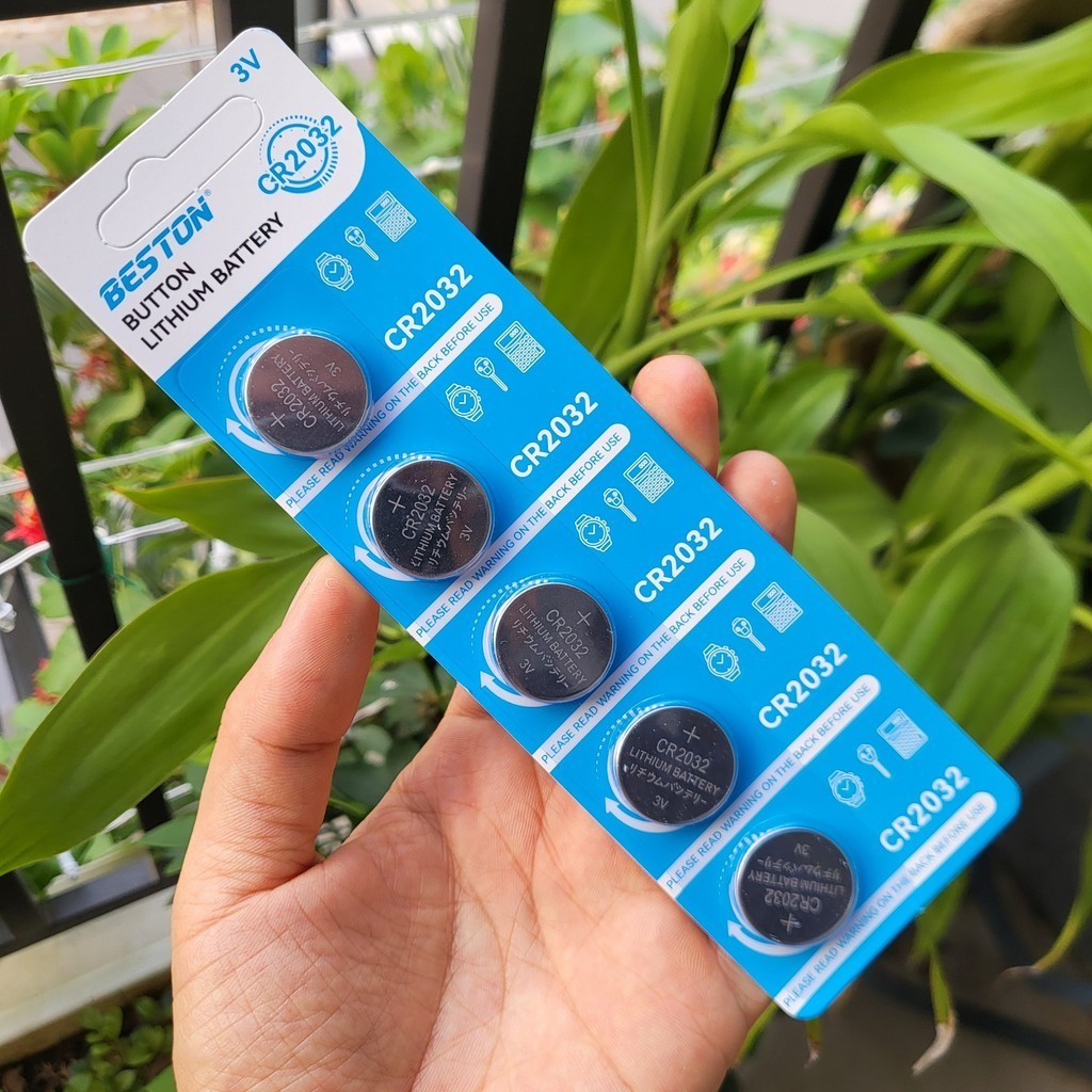 Pin đồng xu pin không sạc lại pin Lithium 3V Beston CR2032