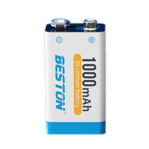 Pin sạc Lithium 9V 1000mAh Beston LI-ON - WHite