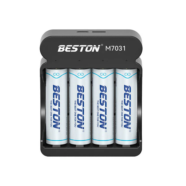 Beston combo pin và sạc M7031+2AN-60*4