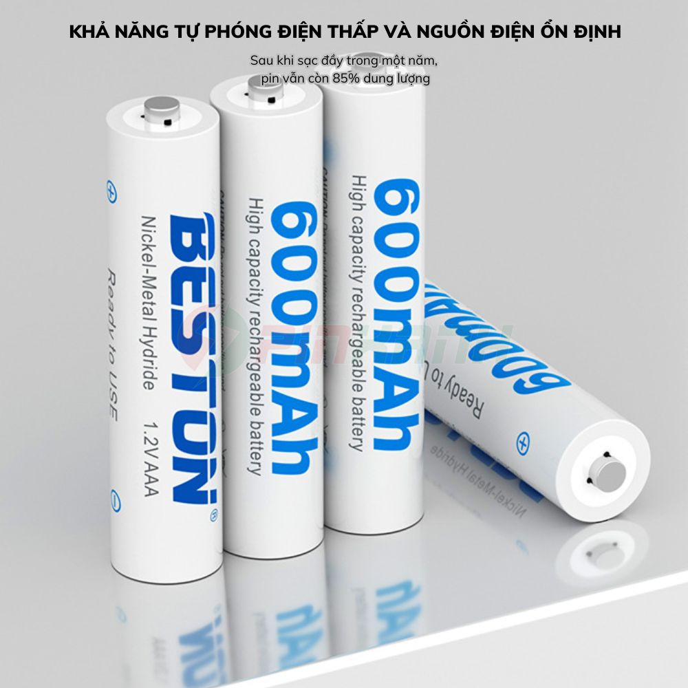 BESTON Pin sạc 1.2V - PINAAA600mAh