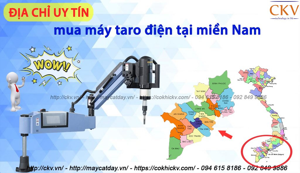 Địa chỉ uy tín mua máy taro điện tại miền Nam