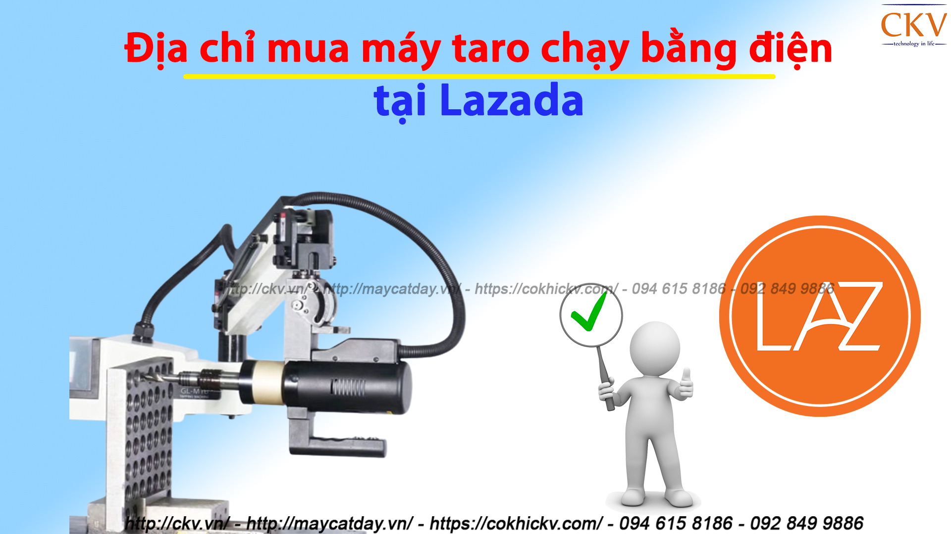 Địa chỉ mua máy taro chạy bằng điện tại Lazada có bảo hành uy tín