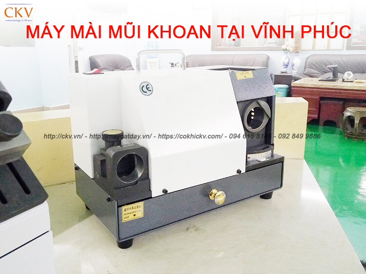 Máy mài mũi khoan hợp kim tại Vĩnh Phúc bảo hành 12 tháng uy tín