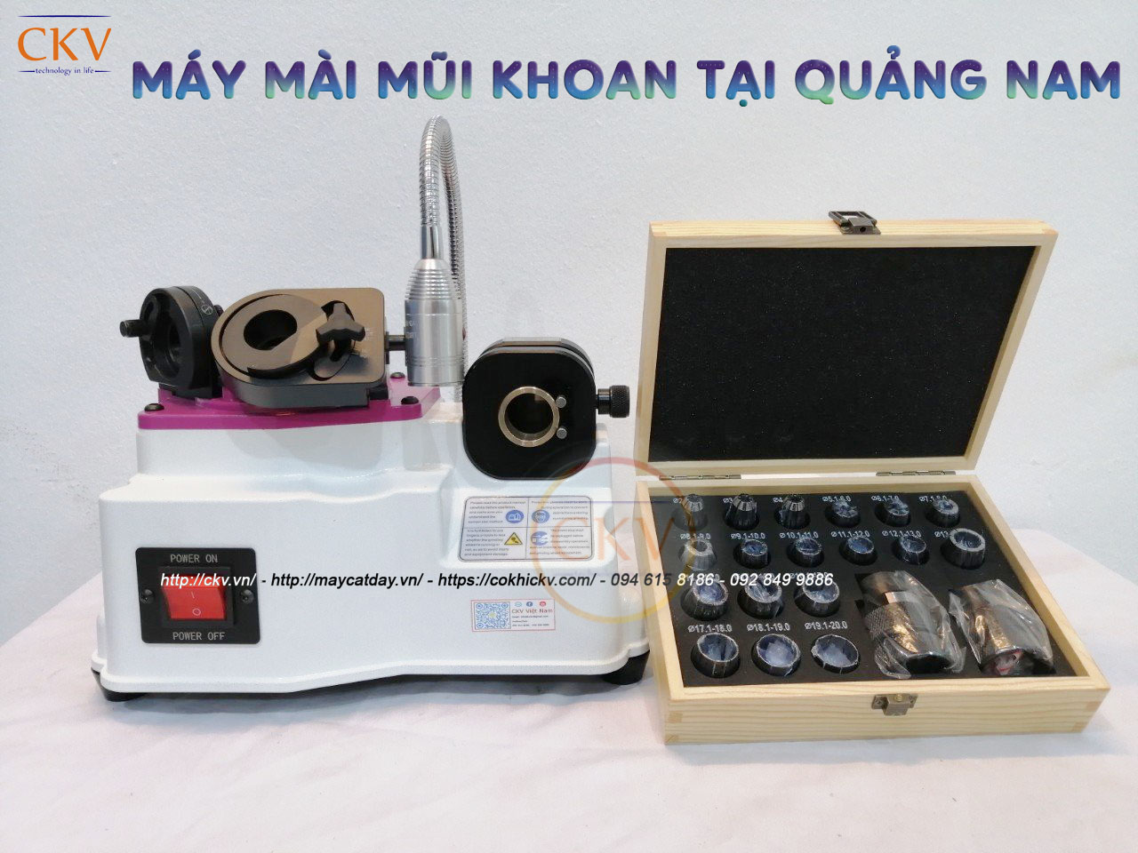 Siêu thị máy mài mũi khoan CNC giá rẻ tại Quảng Nam có bảo hành uy tín