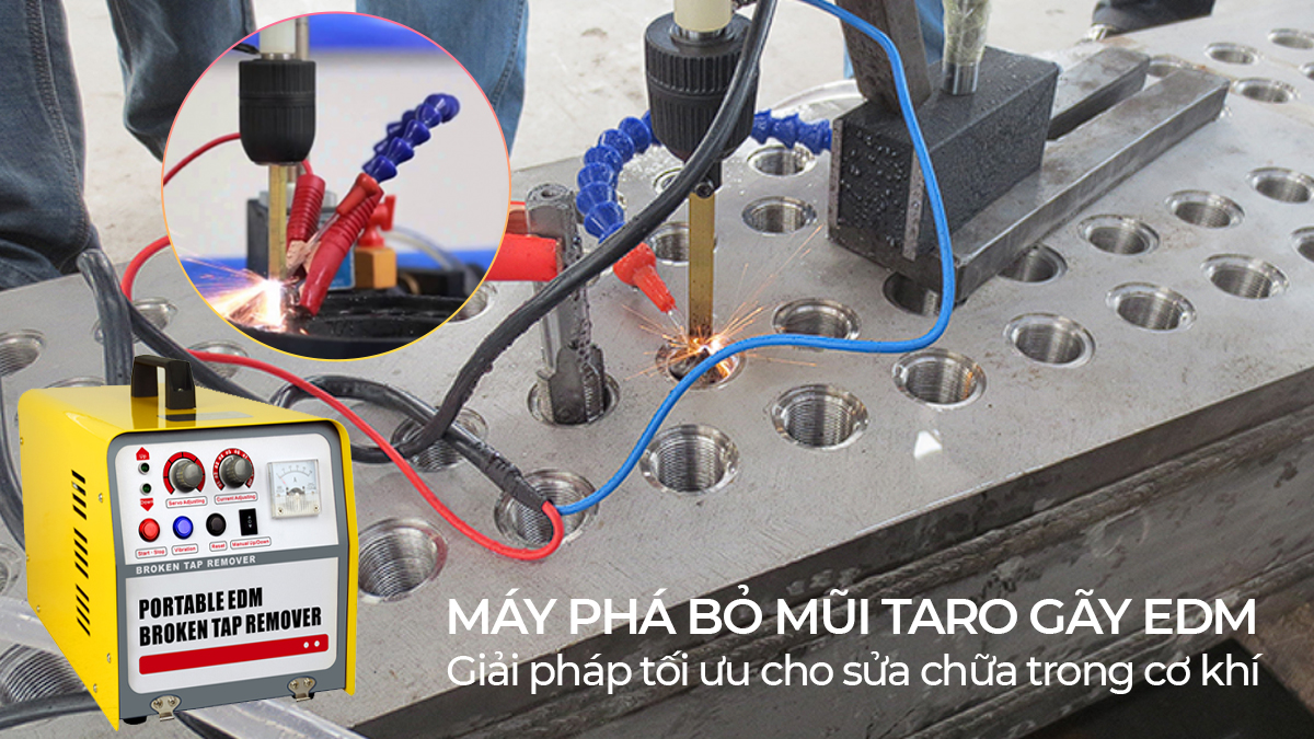 Máy phá bỏ mũi taro/khoan/vít gãy EDM: Giải pháp tối ưu cho sửa chữa