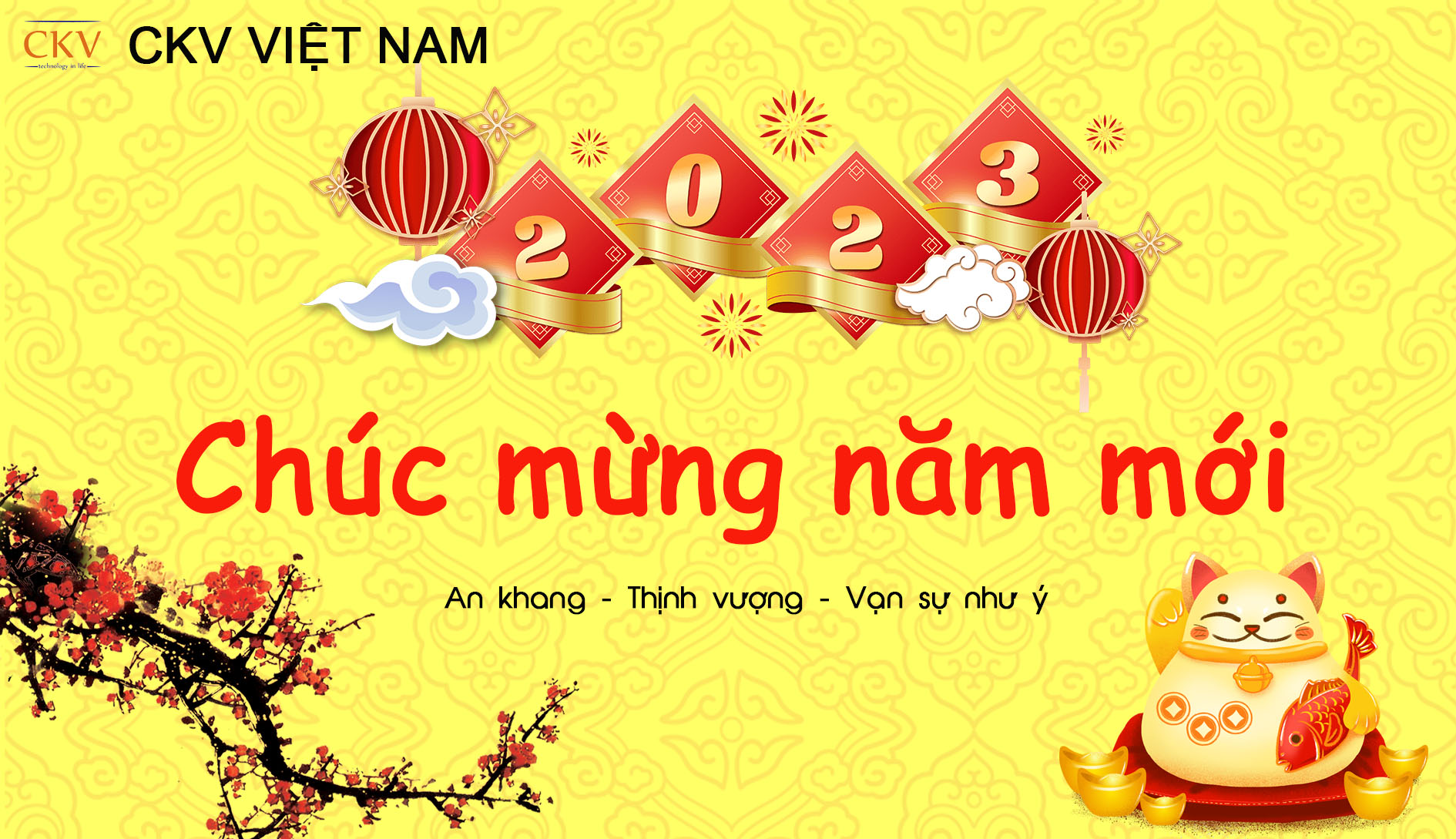 Thông báo nghỉ lễ Tết âm lịch 2023