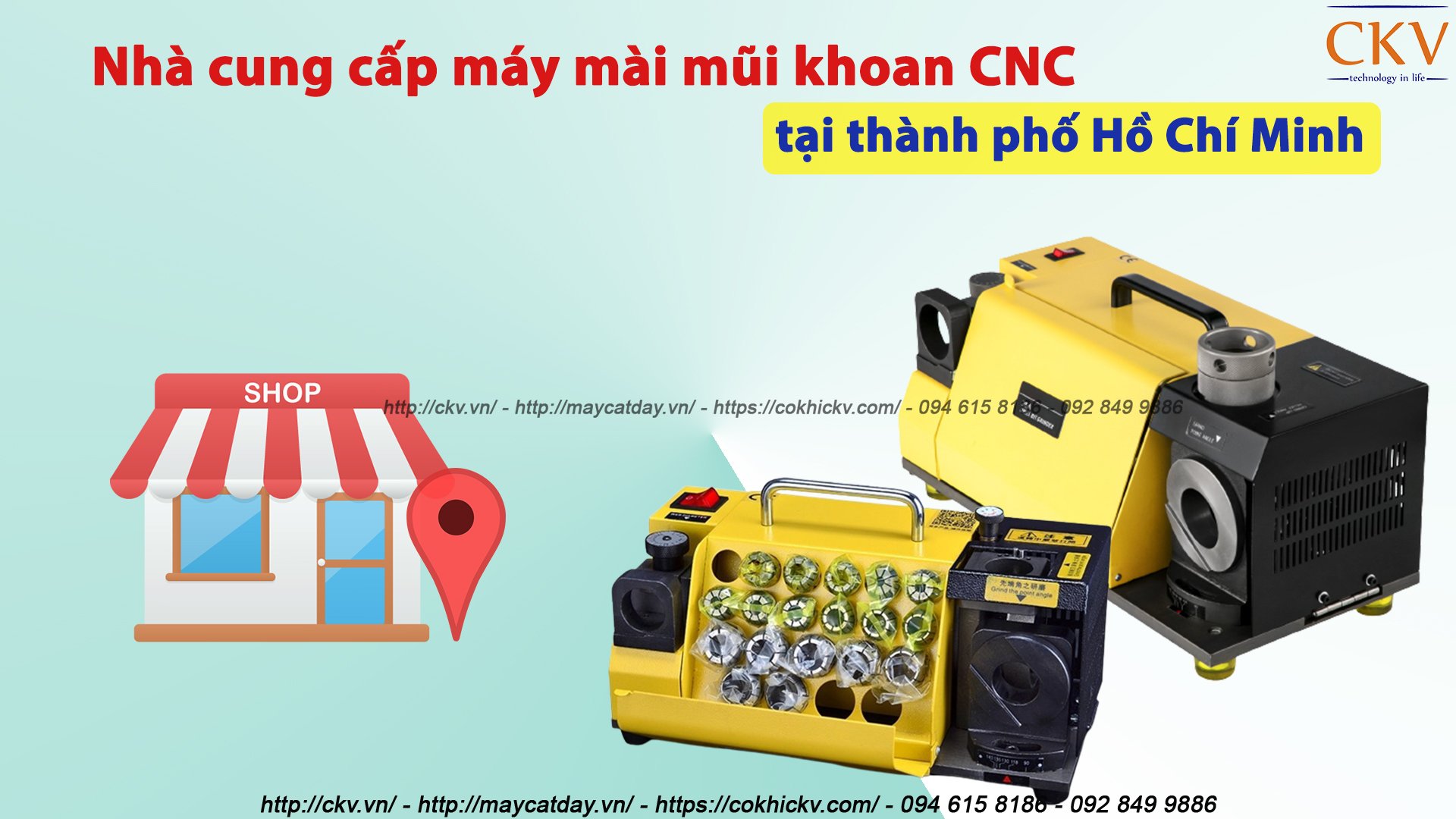 Nhà cung cấp máy mài mũi khoan CNC giá rẻ tại Sài Gòn