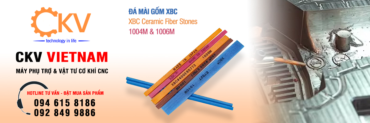 Thanh đá mài gốm XBC Ceramic Fiber Stones - Japan