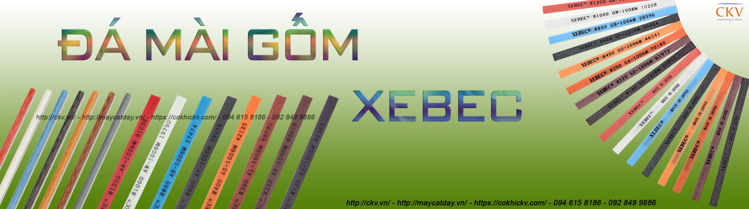 Đá mài gốm XEBEC - Japan