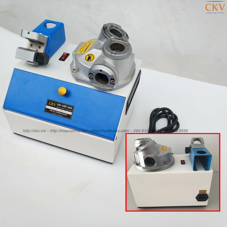 Máy mài dao phay ngón CNC CKV-H313B dùng điện an toàn