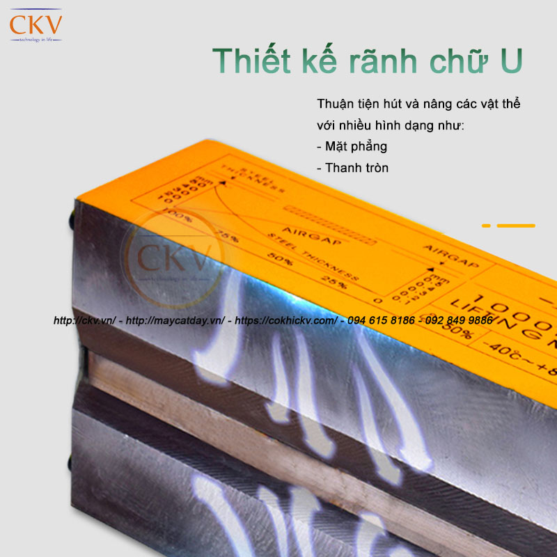 Cẩu từ 10 tấn nam châm vĩnh cửu PL-10000