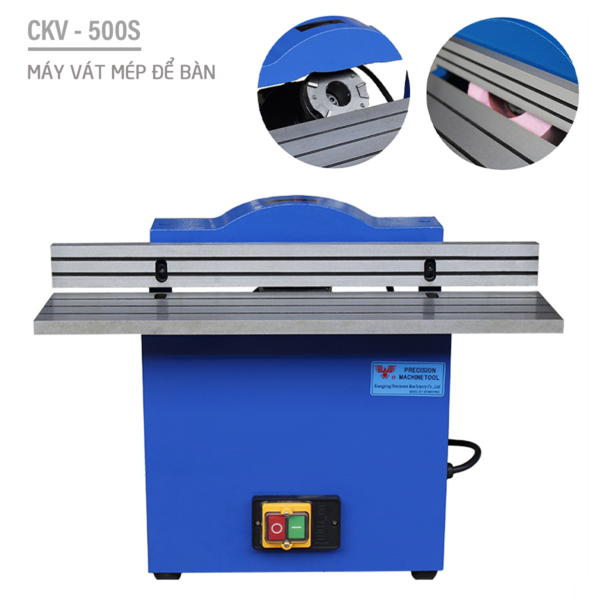 Máy vát mép để bàn CKV-500S