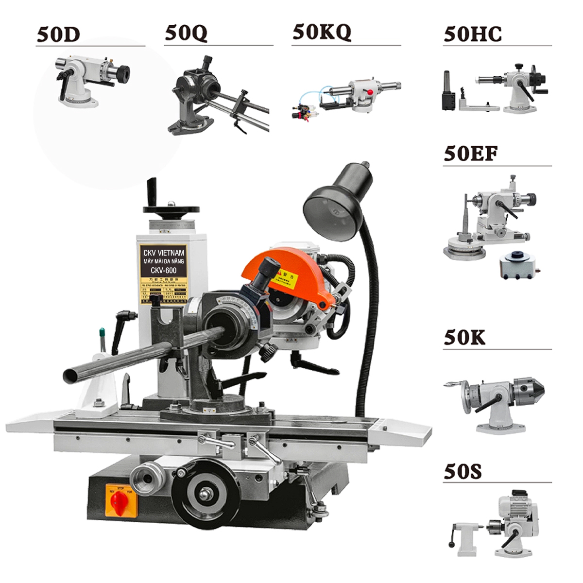 CKV-600 & một số phụ kiện phụ trợ 
