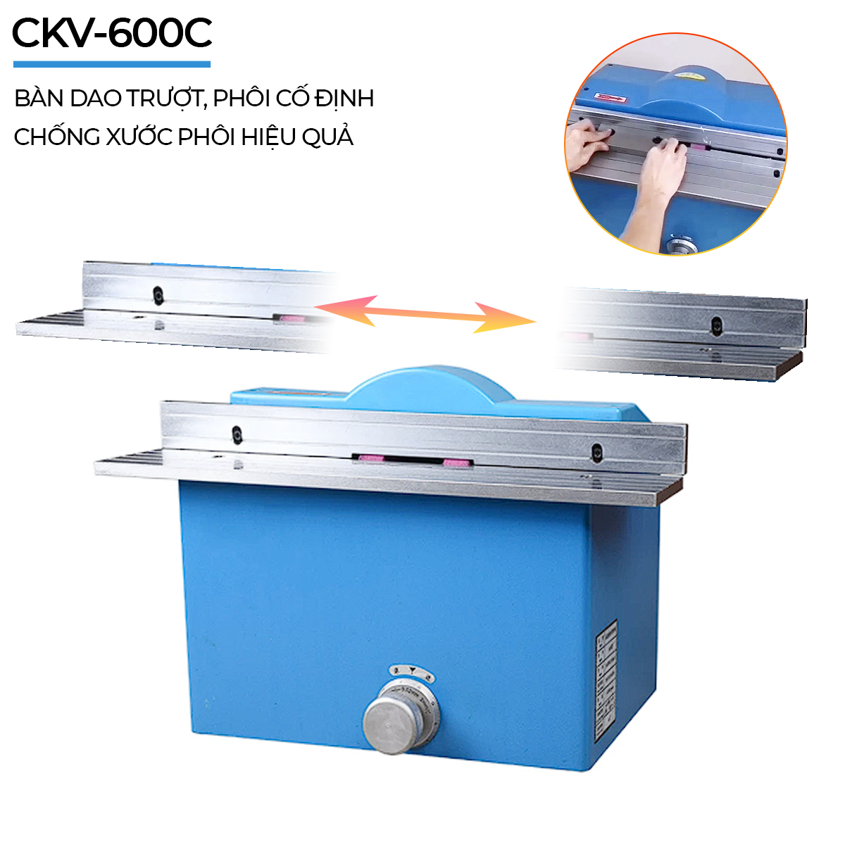Máy vát mép để bàn C0.1-C4.0 CKV-600C 2
