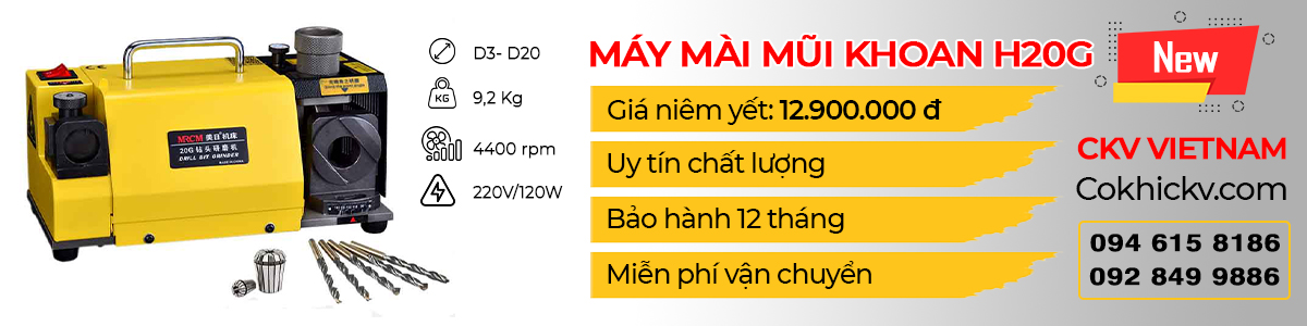 MÁY mài mũi khoan H20G