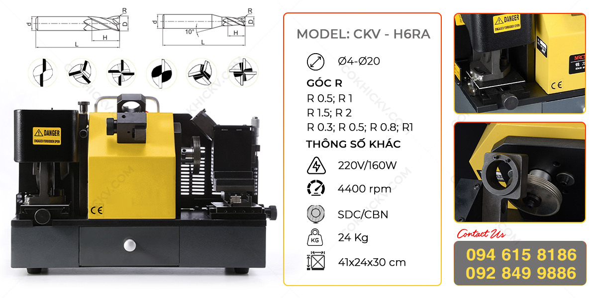 Ngoại quan & thông số kỹ thuật của CKV - H6RA