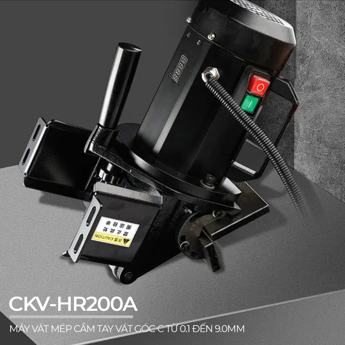 Máy vát mép cầm tay C0.1-C9.0 CKV-HR200A 1