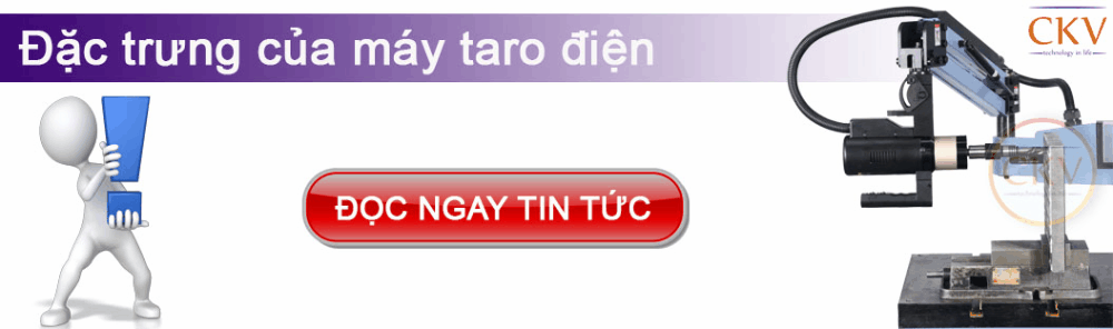 Đặc trưng của máy taro điện cổ xoay động cơ servo