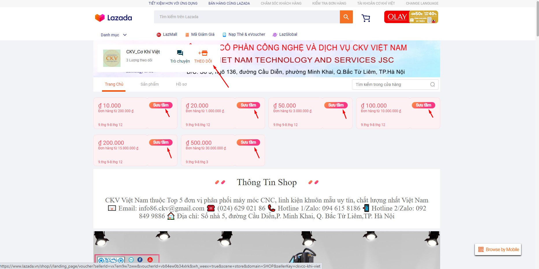 Mã giảm giá tiền mặt cho máy taro chạy bằng điện tại Lazada