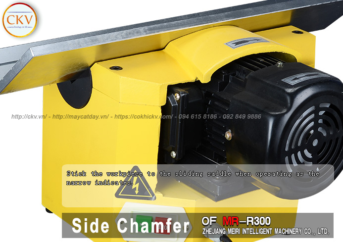 Mặt sau Máy vát mép thép tấm MRCM MR-R300