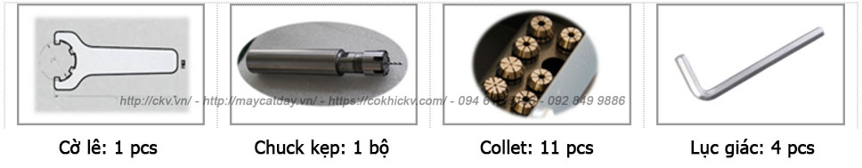 Phụ kiện máy mài mũi khoan CKV-A6