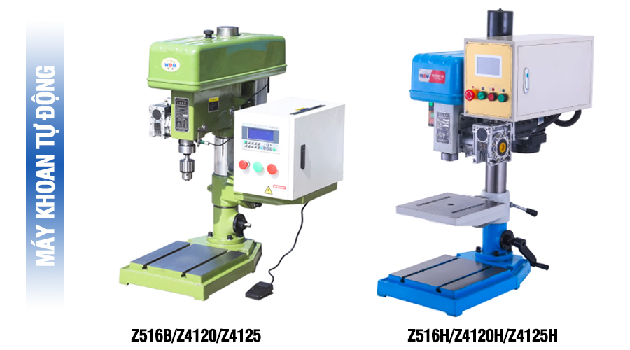 Máy khoan để bàn tự động Z516B & các model khác