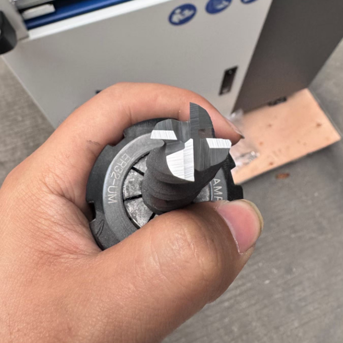 Dao phay ngón sau khi mài có độ sắc cao