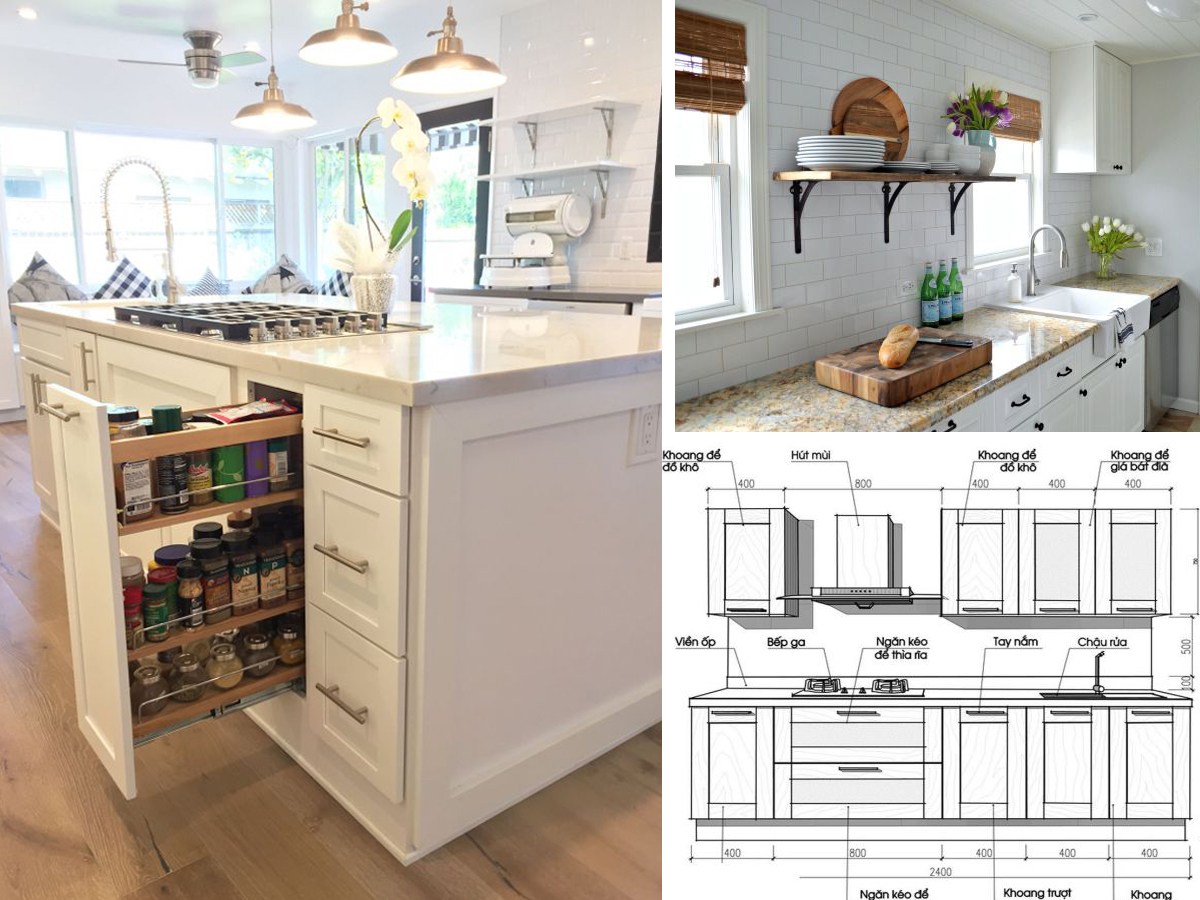 Lập kế hoạch sửa nhà bếp