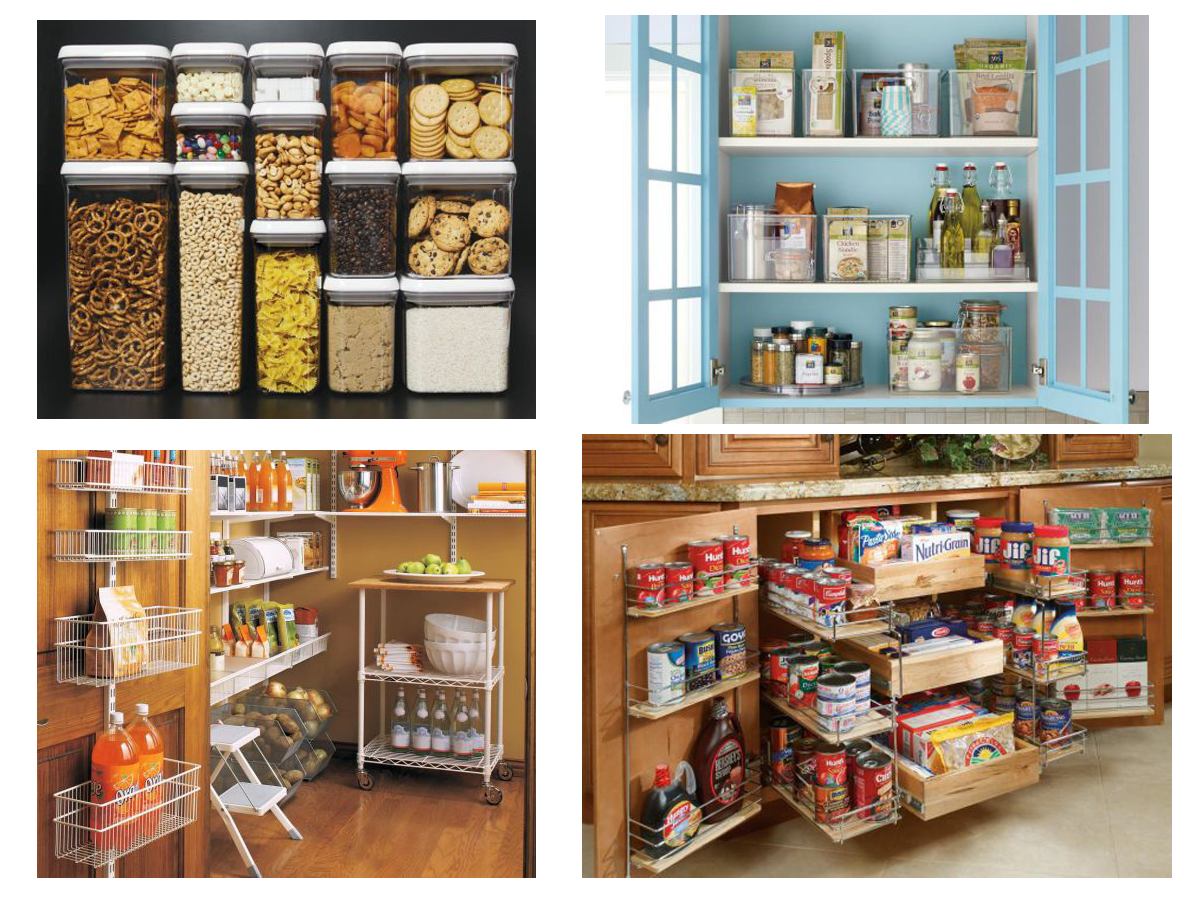 Những ý tưởng lưu trữ thực phẩm tiện lợi