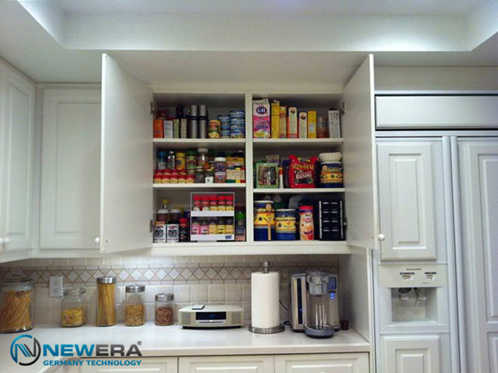 Ý tưởng thiết kế tủ đựng đồ khô, thực phẩm độc đáo