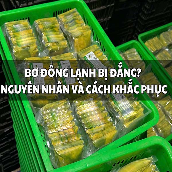 Bơ Cấp Đông Bị Đắng? Nguyên Nhân Và Cách Khắc Phục