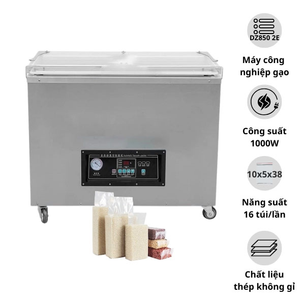 Máy hút chân không gạo DZ 850 2E