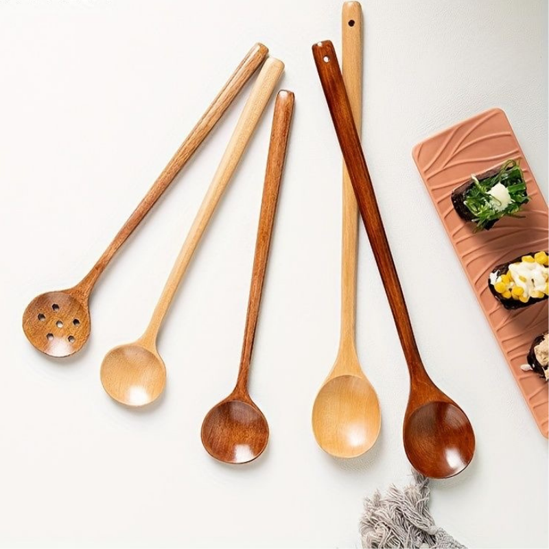 Muỗng gỗ phong cách Nhật Bản