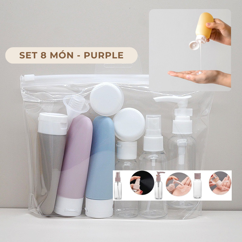 Bộ chiết mỹ phẩm du lịch