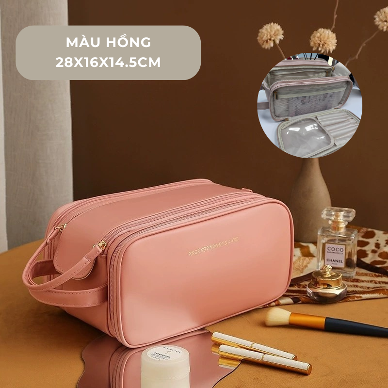 Túi đựng mỹ phẩm PU makeup bag