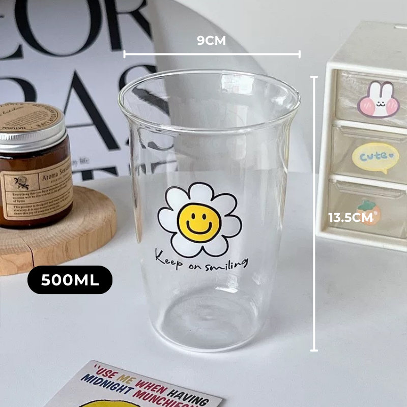 Cốc ly thuỷ tinh miệng loe nhiều mẫu