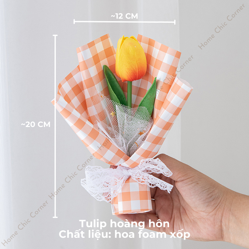 Bó hoa mini quà tặng mix set quà