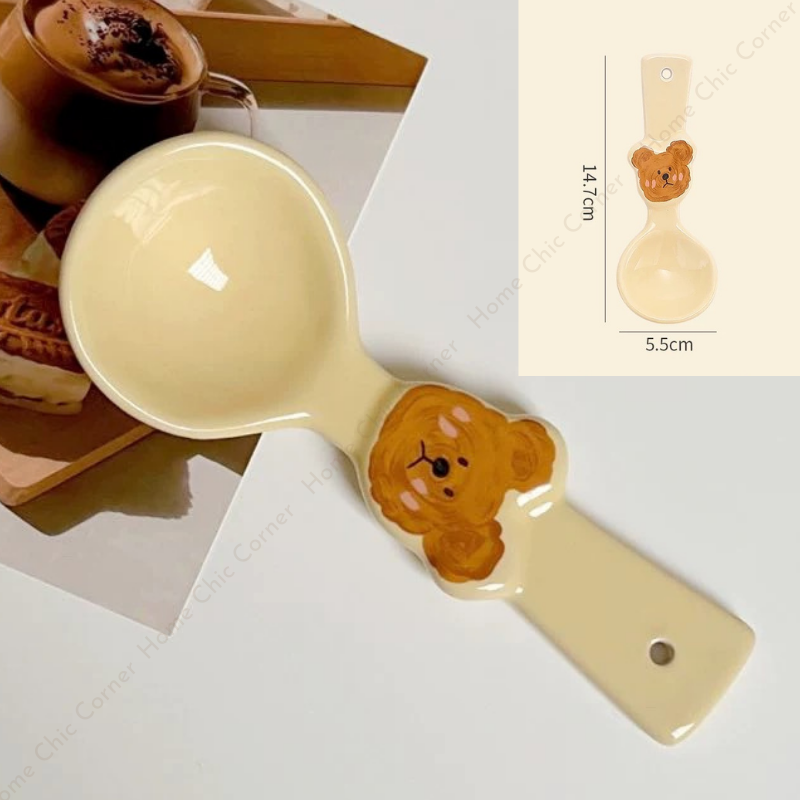 Muỗng sứ gấu tim